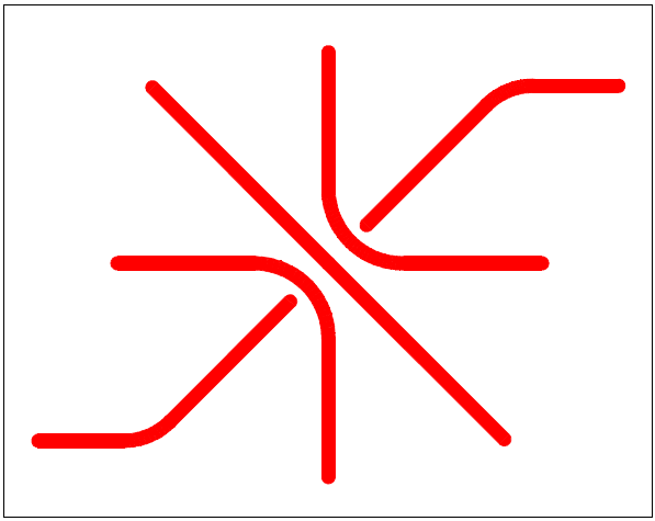 c.米字排列普通铜水热管冷板